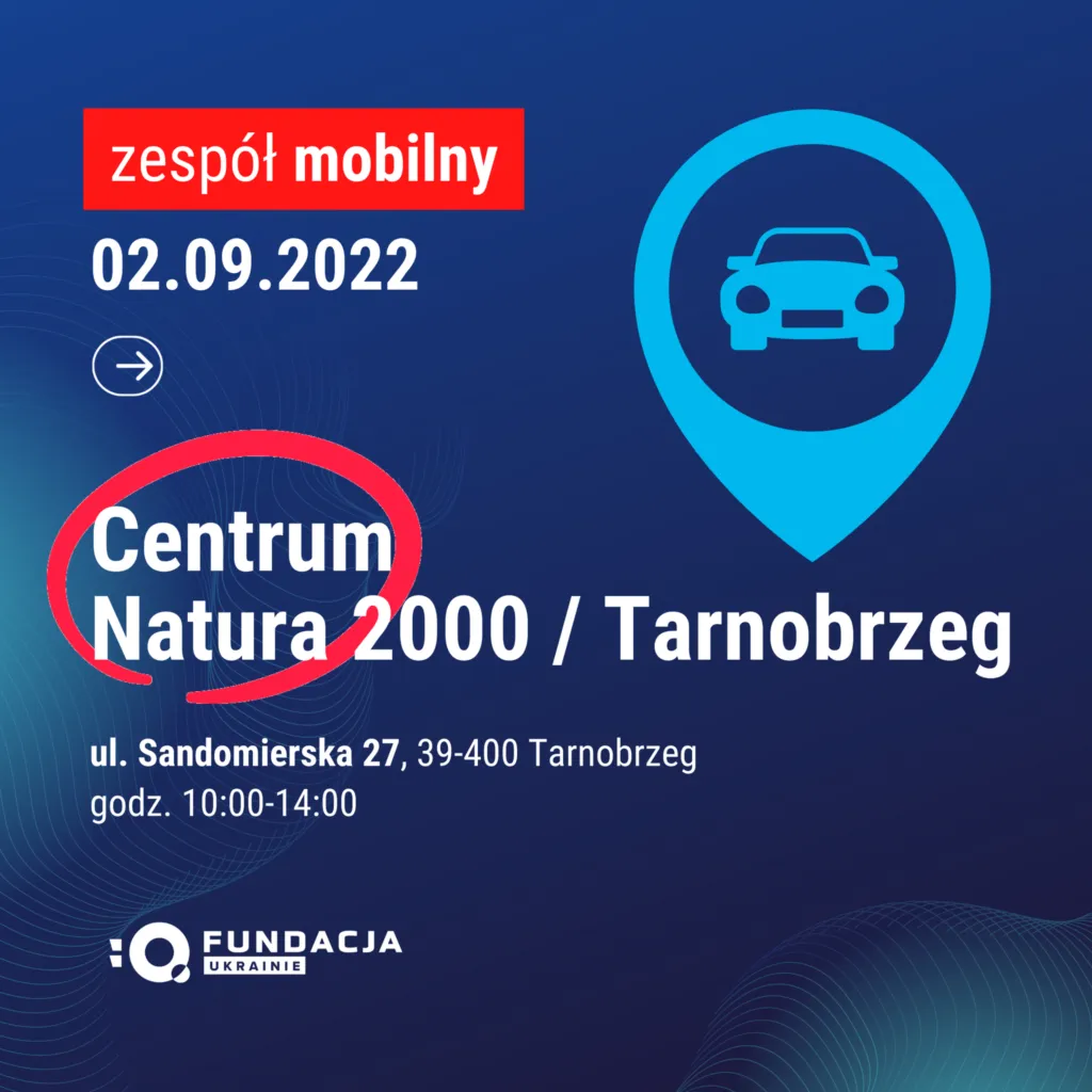 Zdjęcie z pracy mobilnego biura (archiwum)