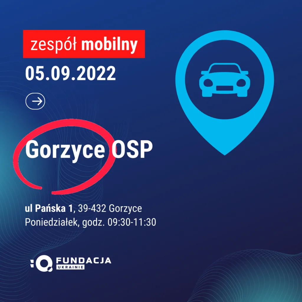 Zdjęcie z pracy mobilnego biura (archiwum)