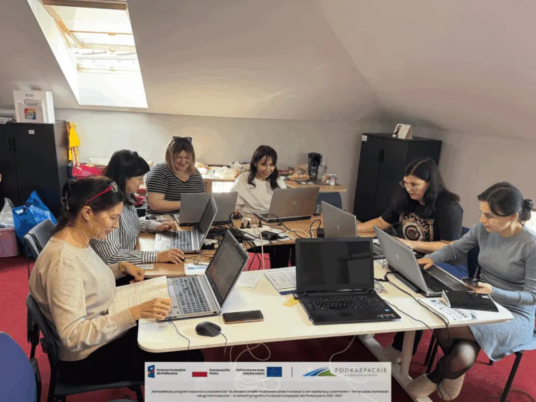 Szkolenie komputerowe dla uczestniczek programu
