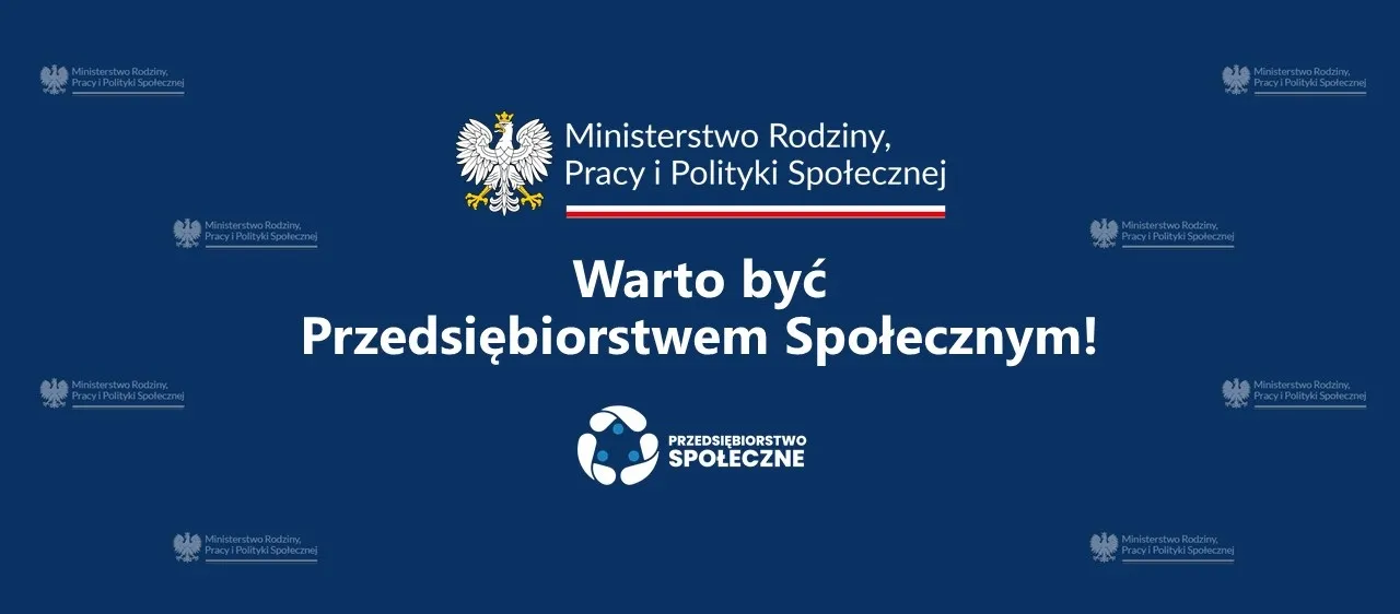 Program Warto być Przedsiębiorstwem Społecznym – grafika informacyjna