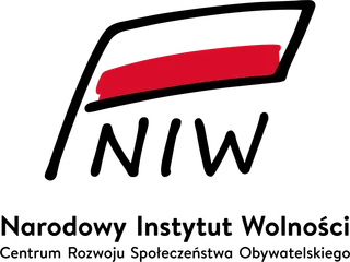 Logo Narodowy Instytut Wolności – Centrum Rozwoju Społeczeństwa Obywatelskiego