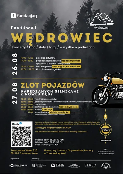 Festiwal Wędrowiec 2023 – plakat